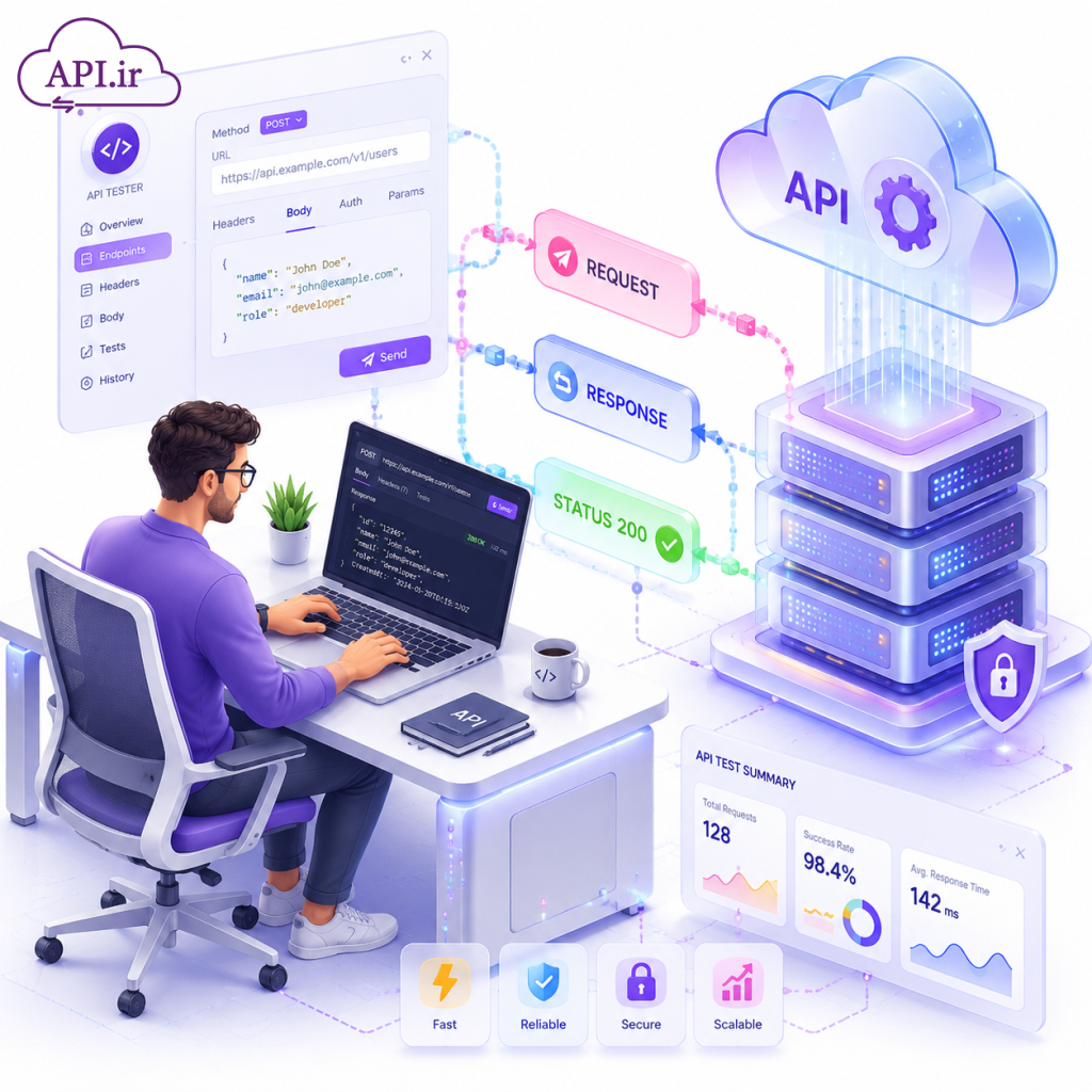 تست API چیست؟ راهنمای جامع بررسی REST و SOAP + نکات کلیدی 