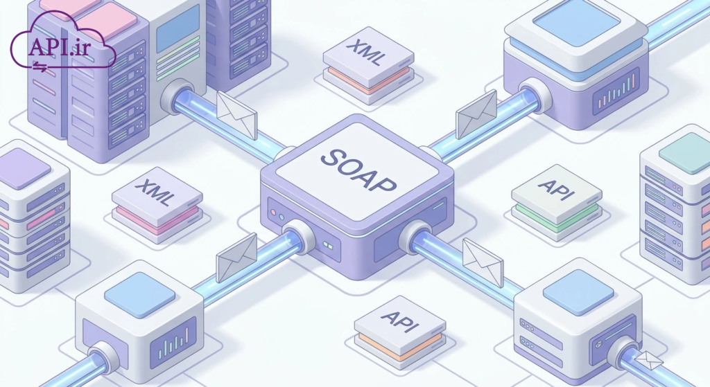 وب سرویس soap چیست؟راهنمای کامل نحوه کار، مزایا و تفاوت با REST