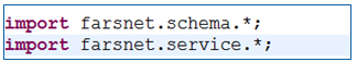 API تحت JAVA فارس‌نت