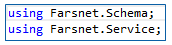 API تحت NET. فارس‌نت