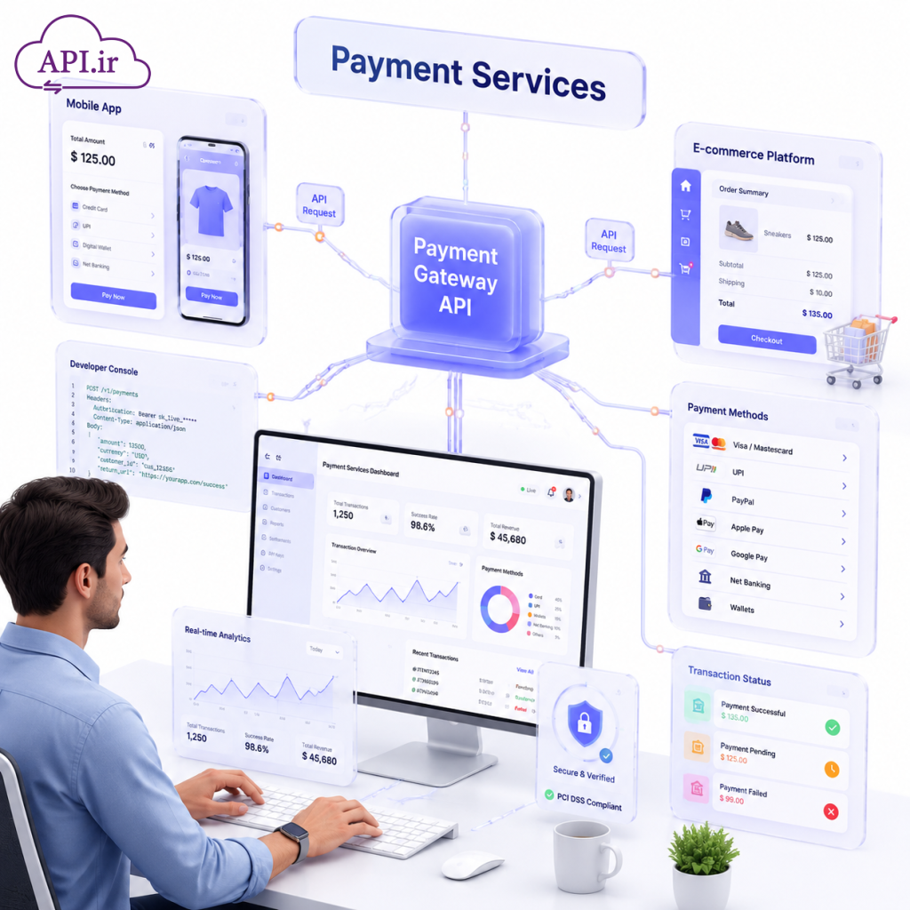 انواع سرویس درگاه پرداخت API نکست پی؛ راهنمای انتخاب بهترین گزینه