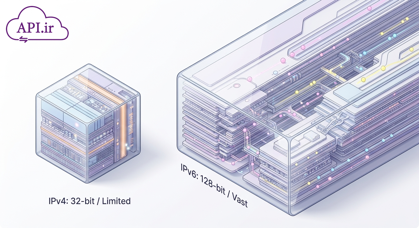 تفاوت IPv4 و IPv6 راهنمای کامل از نسل قدیم تا آینده اینترنت