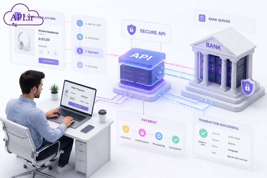 راهنمای جامع API درگاه پرداخت بانک کارآفرین (۱۴۰۳)