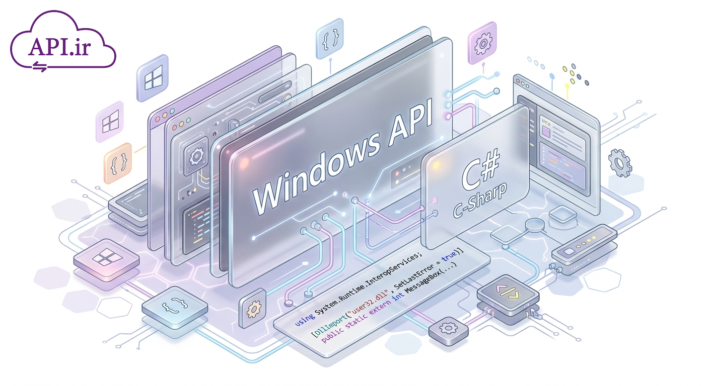 راهنمای جامع توابع API ویندوز در سی شارپ
