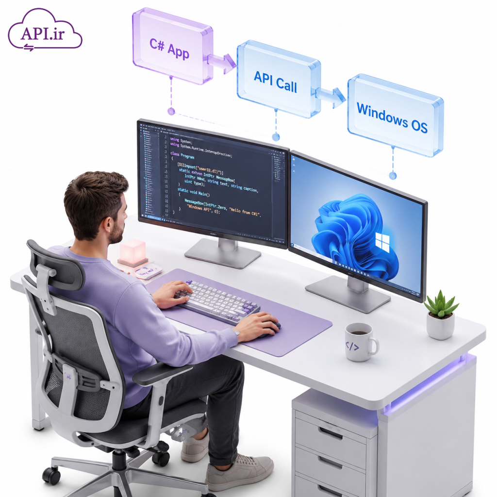 راهنمای جامع توابع API ویندوز در سی شارپ