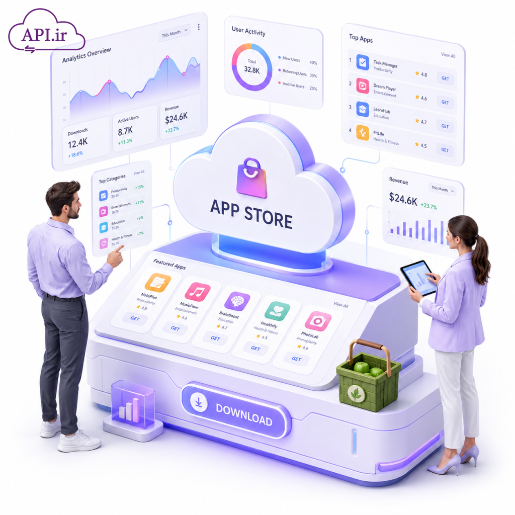 راهنمای جامع راه اندازی وب سرویس کافه بازار + آموزش گام‌به‌گام API