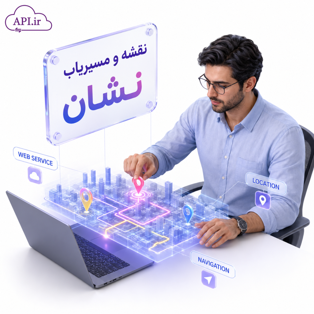 راهنمای جامع معرفی وب سرویس نقشه نشان