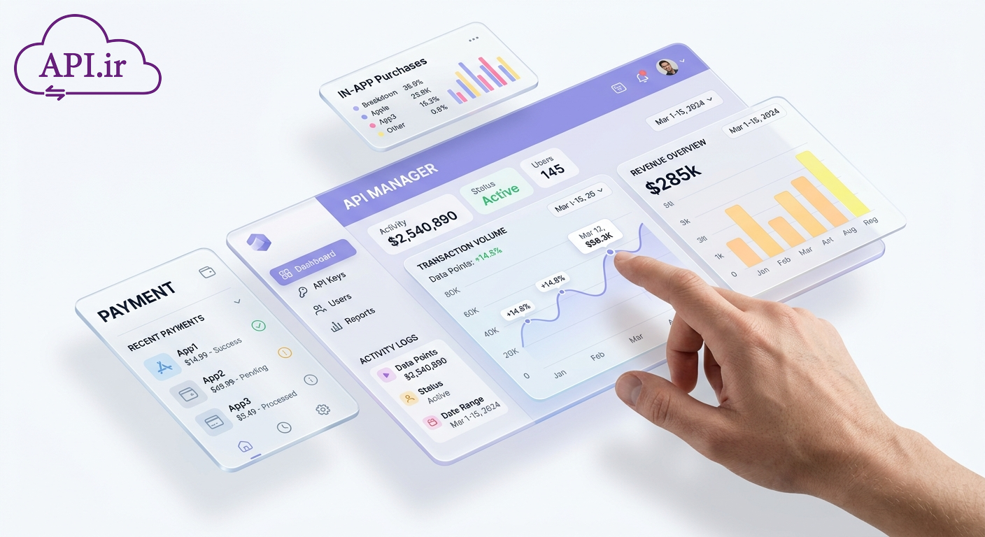 راهنمای کامل پنل مدیریت پرداخت API خرید درون برنامه‌