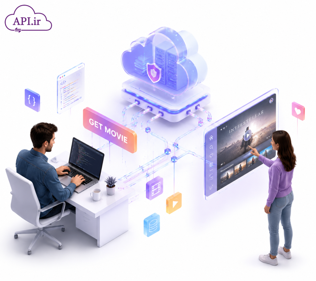 صفر تا صد استفاده از وب سرویس فیلم