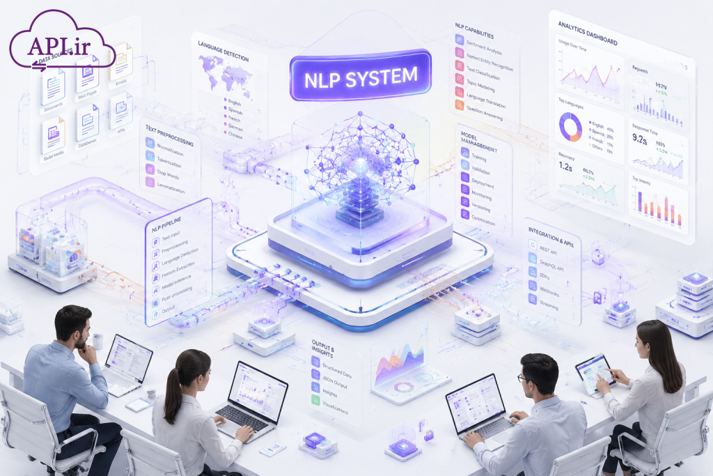قدرت نهفته در نمودارهای وب سرویس زال NLP فارسی برای همه! ✨
