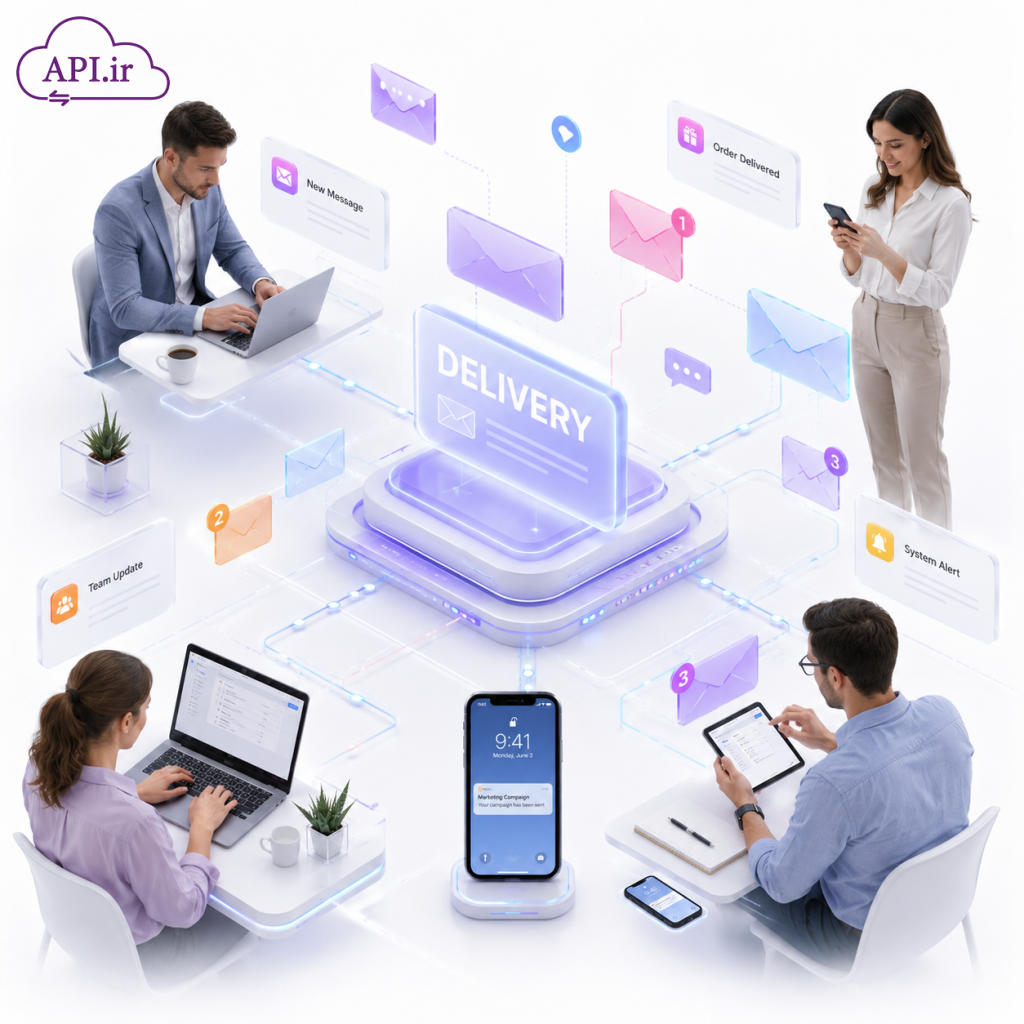 متد وضعیت ارسال در API نوتیفیکیشن؛ تحلیل دقیق نرخ کلیک و تحویل