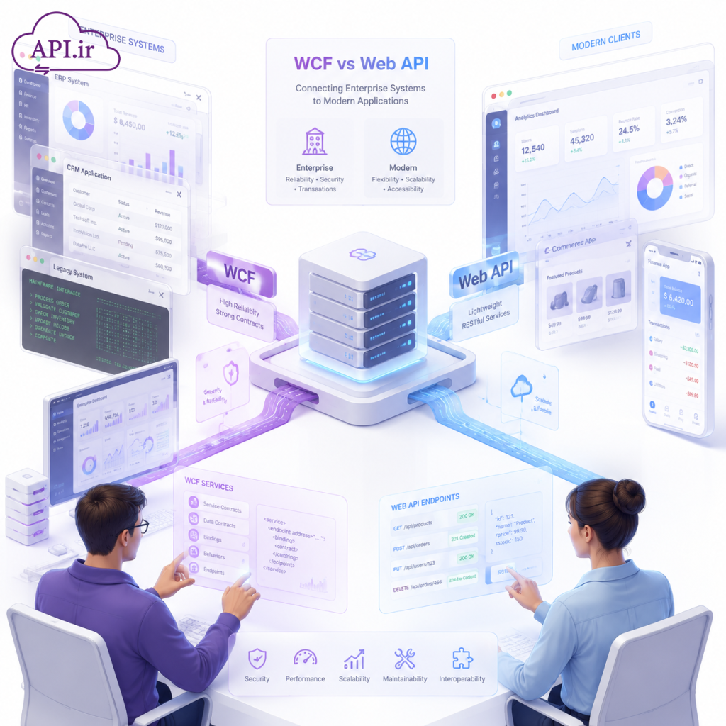 مقایسه WCF با Web API در سال ۲۰۲۶ کدام تکنولوژی برنده نهایی است؟