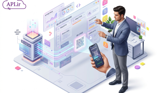 وب سرویس QR Code: ساخت کد QR فوری با API