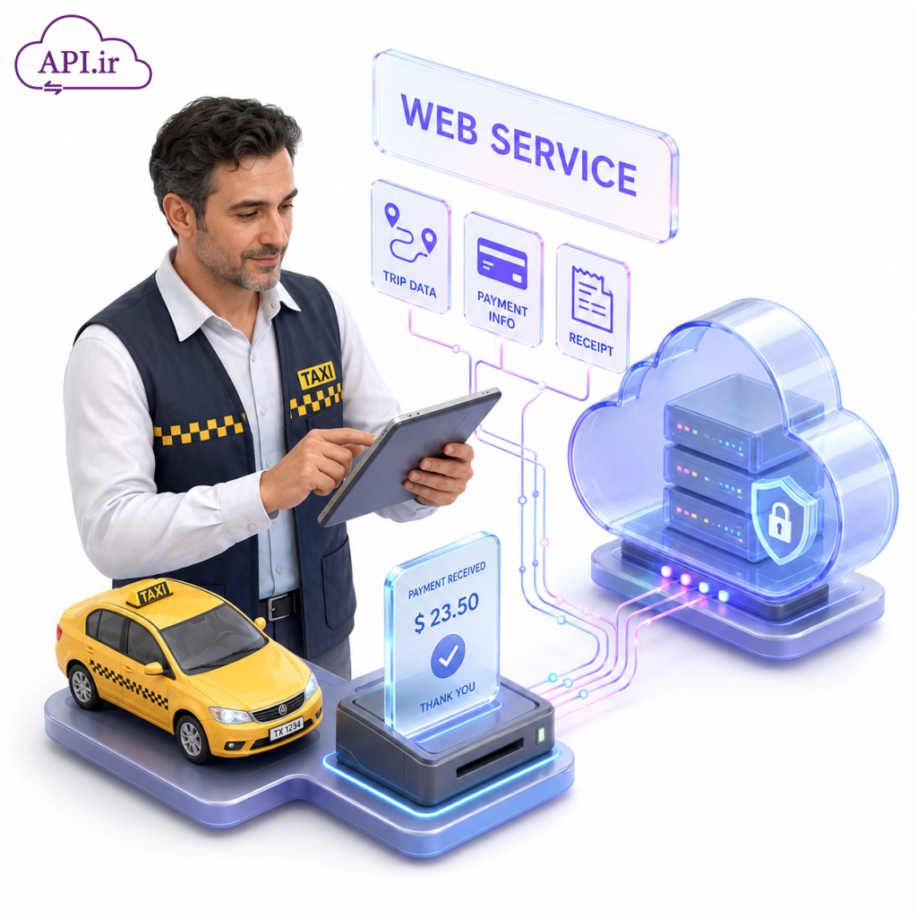 چگونه وب‌سرویس پرداخت کرایه تاکسی را برای پذیرنده‌ها پیاده‌سازی کنیم؟