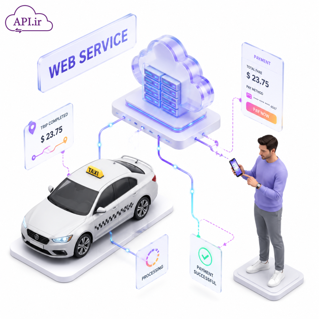 چگونه وب‌سرویس پرداخت کرایه تاکسی را به اپلیکیشن خود اضافه کنیم؟