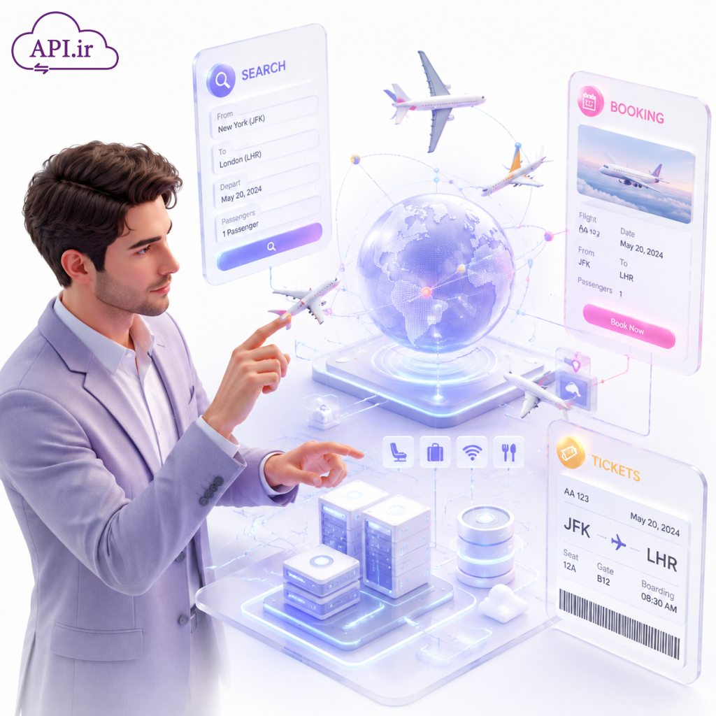✈️ راهنمای جامع مقدمات وب سرویس پرواز