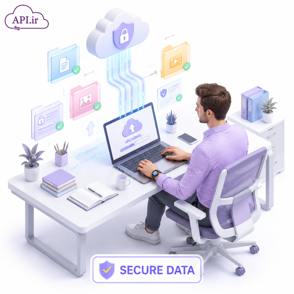 🔐 امنیت وب سرویس حافظه ابری راهنمای جامع برای محافظت از داده‌های شما