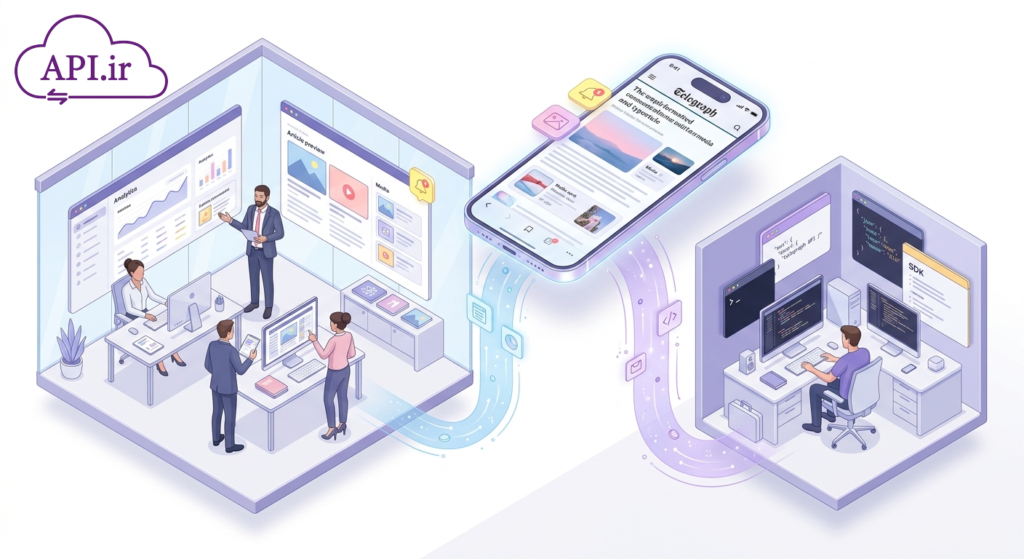 راهنمای جامع API تلگراف؛ مدیریت حرفه‌ای محتوا و آمار بازدید در تلگرام