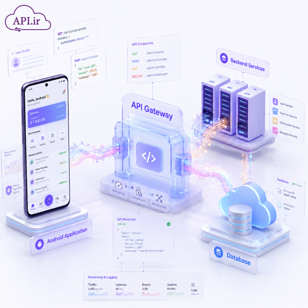 همه چیز درباره نقش API در توسعه اپلیکیشن اندروید
