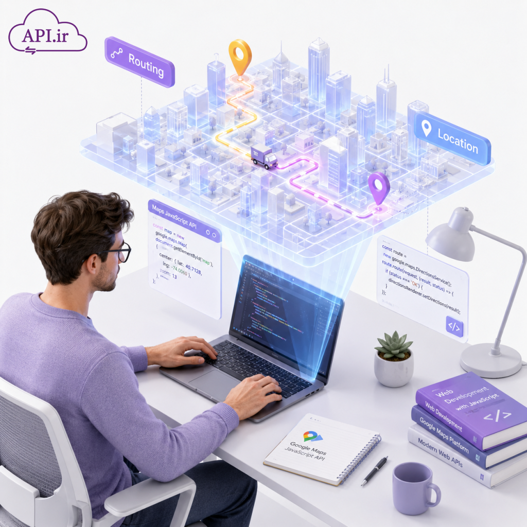 چگونه با Maps JavaScript API نقشه‌های حرفه‌ای و سفارشی بسازیم؟
