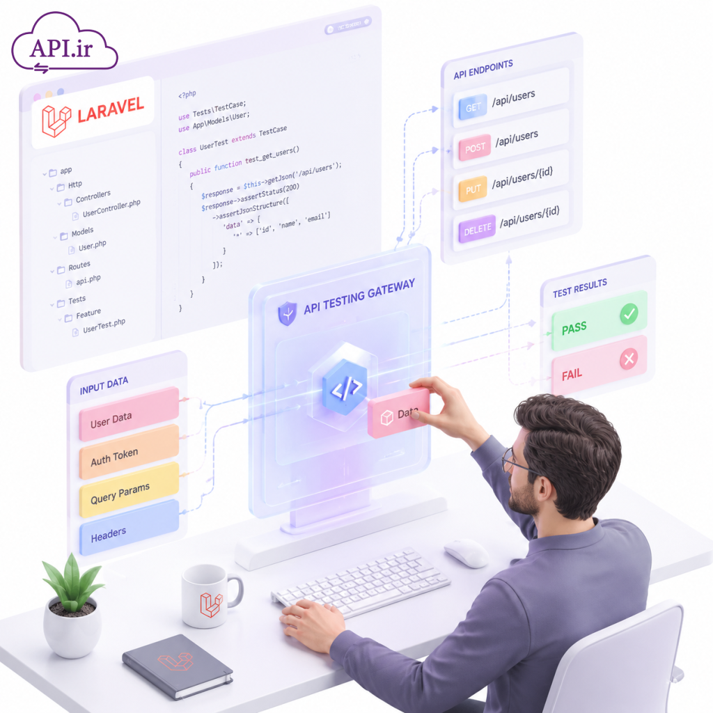 آموزش جامع Unit Testing API در لاراول (راهنمای عملی ۲۰۲۶)