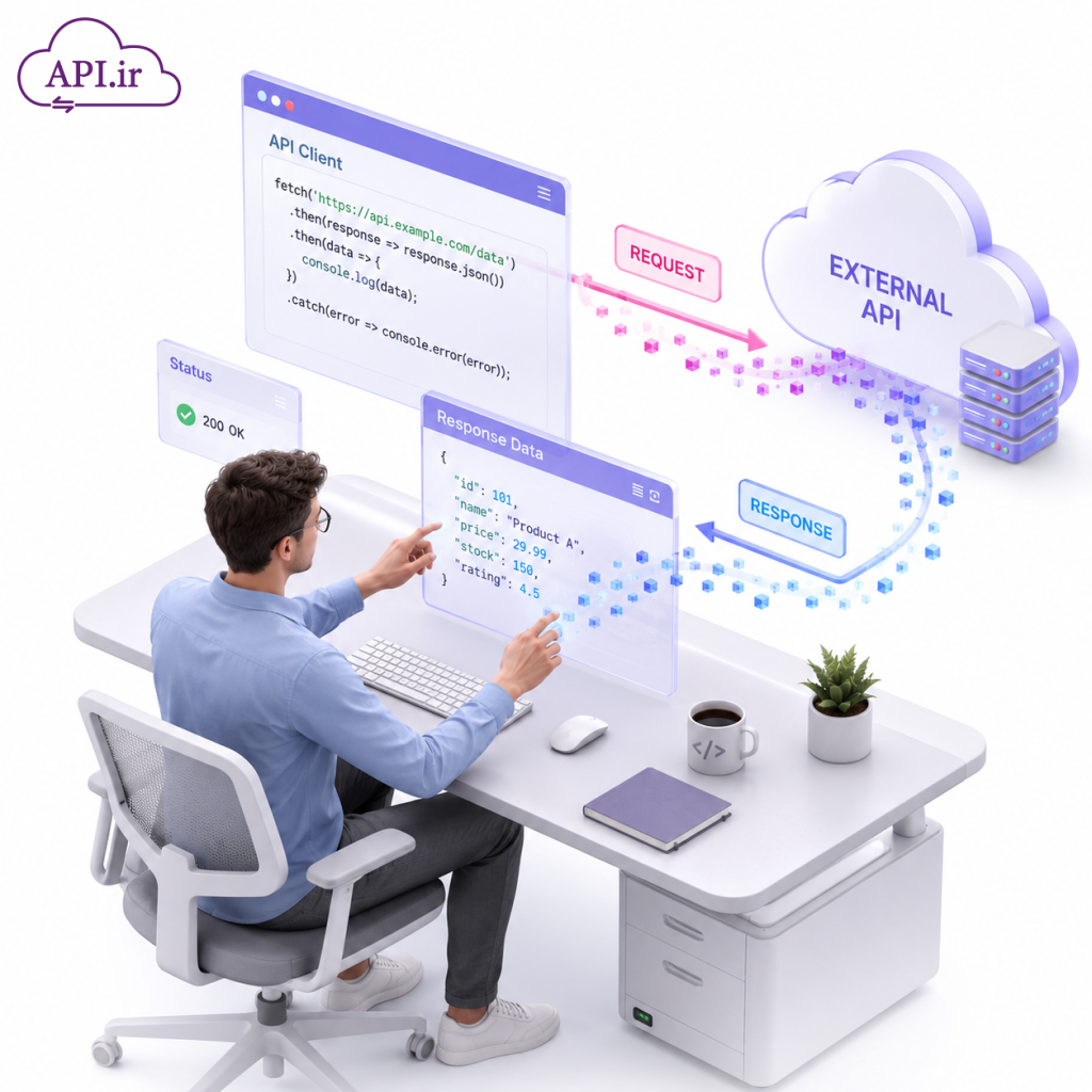 راهنمای کامل دریافت داده از API خارجی با جاوا اسکریپت (بخش اول)