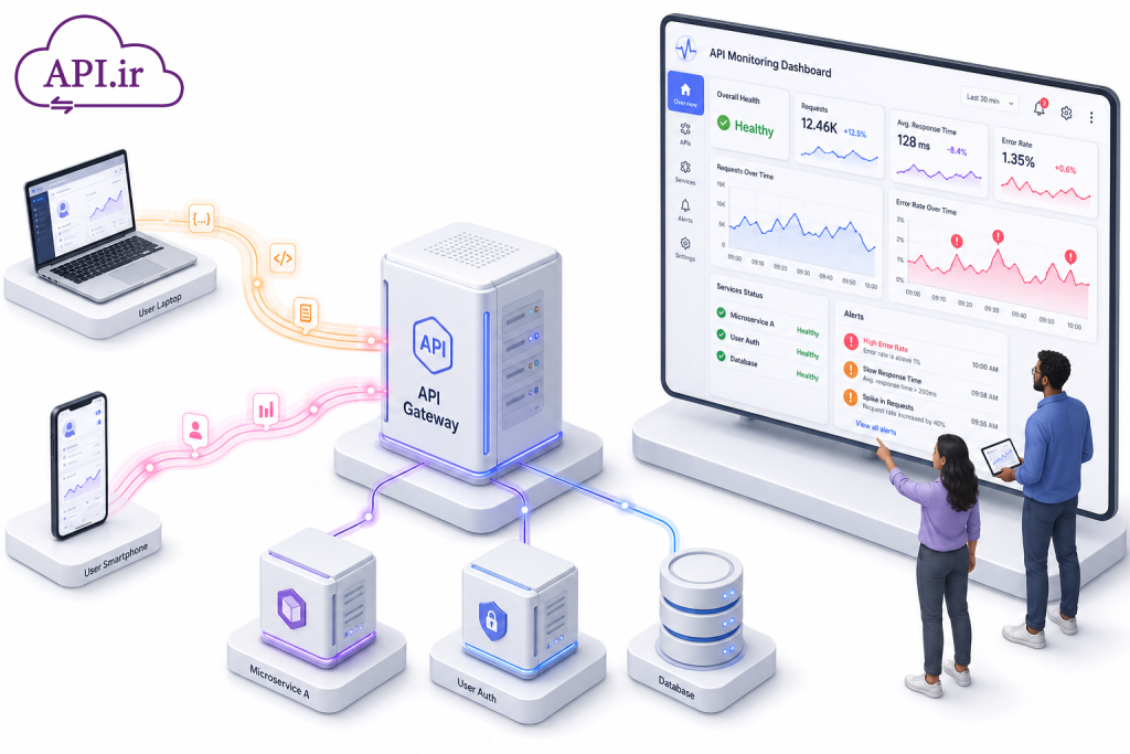 نمونه‌هایی از API Monitoring و تاثیر آن بر تجربه کاربری و فروش