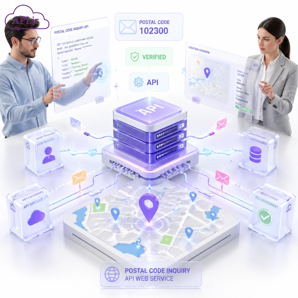 API استعلام کدپستی راهنمای جامع برای توسعه‌دهندگان و کسب‌وکارها ⚡