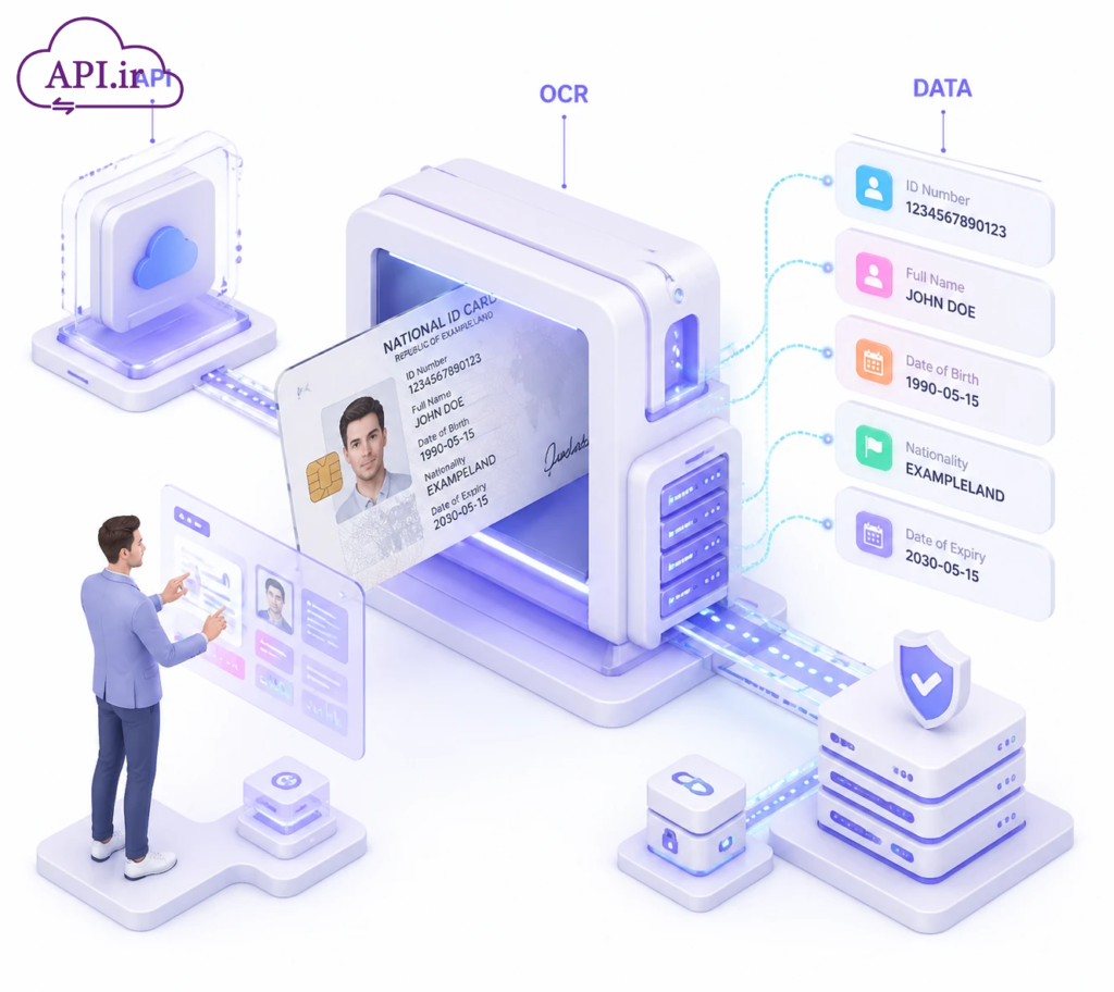 API و وب سرویس OCR کارت ملی