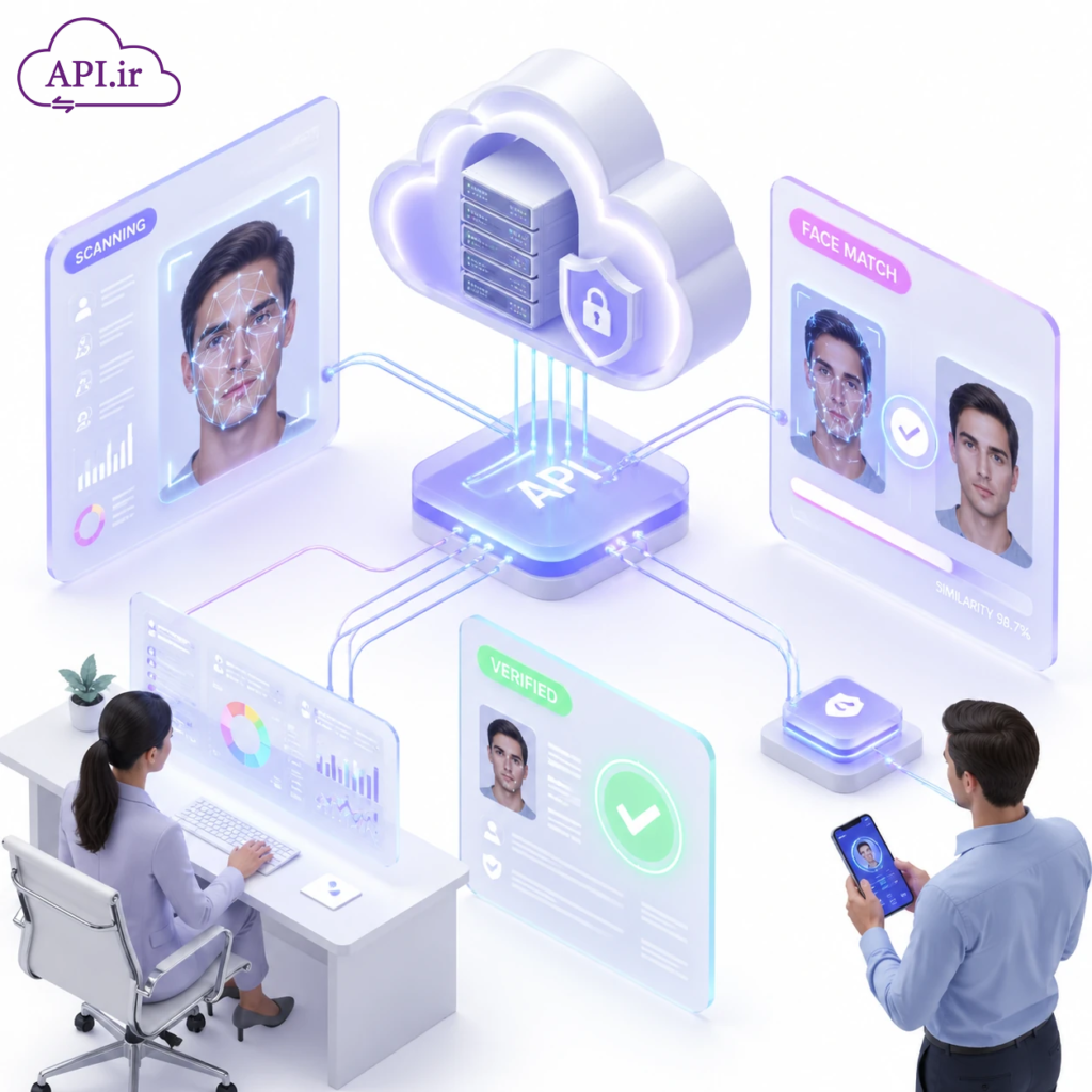  استعلام احراز هویت سریع با وب سرویس و API تطبیق چهره