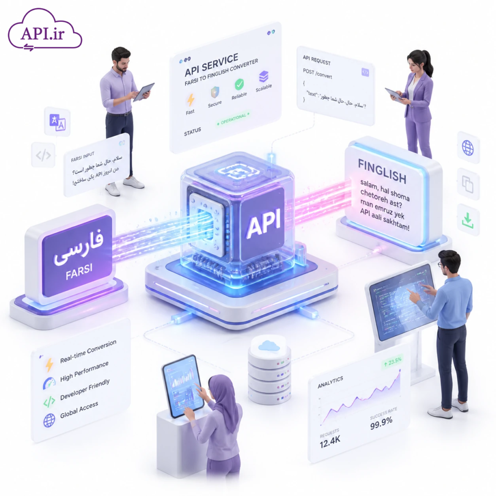سرویس تبدیل نام فارسی به فینگلیش