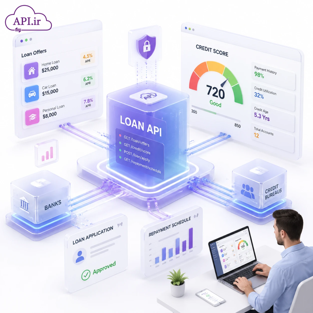 معرفی وب سرویس و api استعلام وام و تسهیلات