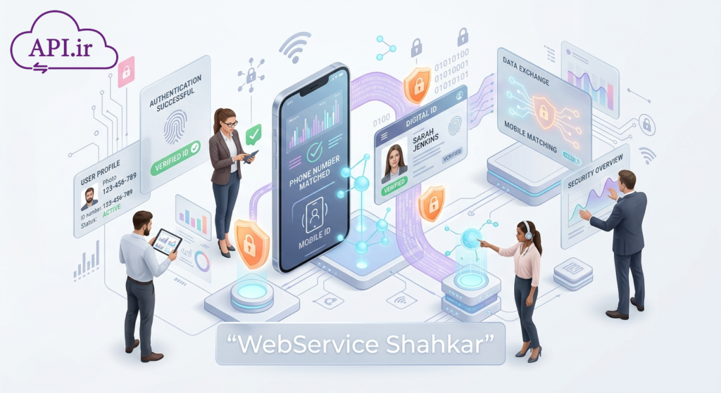 وب سرویس API استعلام شاهکار (تطابق کد ملی و شماره موبایل)