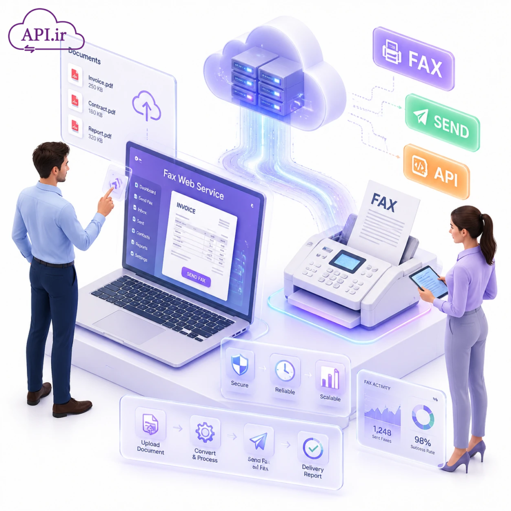 وب سرویس ارسال فکس چیست؟ راهکار آنلاین کسب‌وکارها