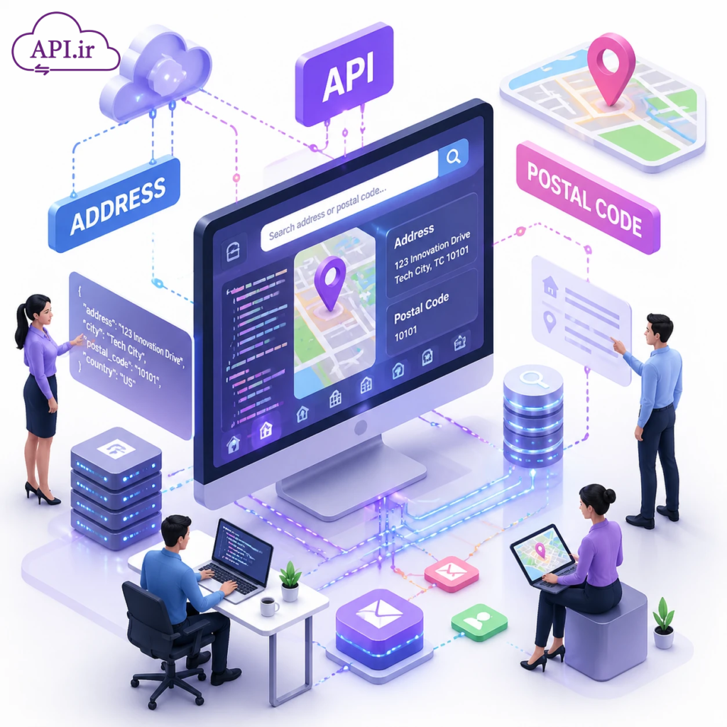 وب سرویس و API استعلام آدرس و کد پستی