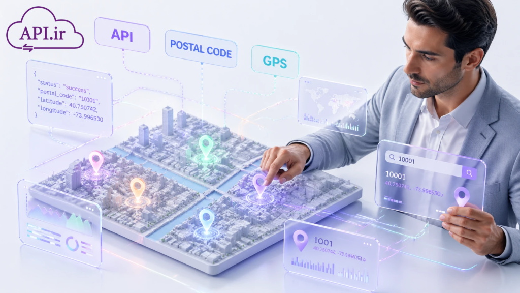 وب سرویس و API استعلام کدپستی با مختصات GPS