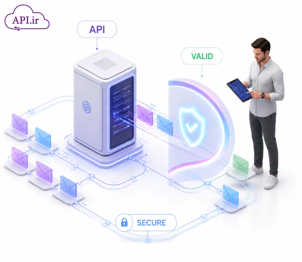 وب سرویس و API اعتبارسنجی پیام؛ راهنمای جامع و کاربردی