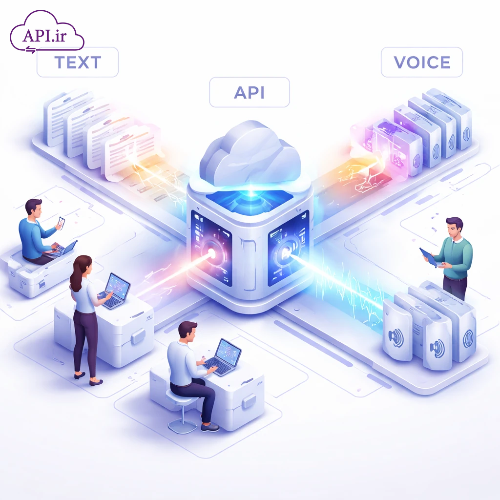 وب سرویس و API تبدیل متن به صدا