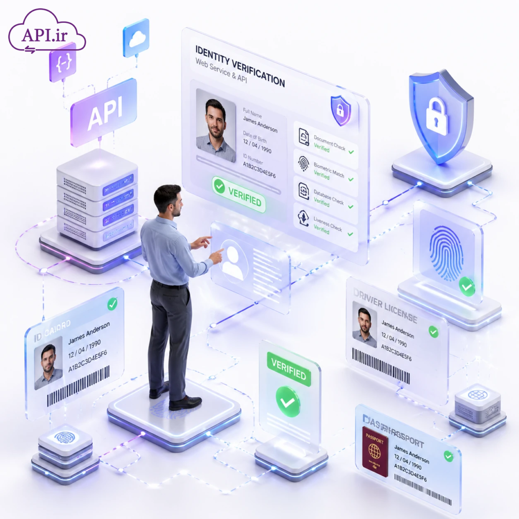 وب سرویس و api استعلام اطلاعات هویتی
