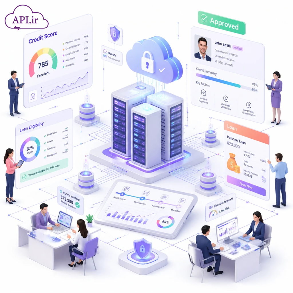 وب سرویس و api اعتبارسنجی بانکی