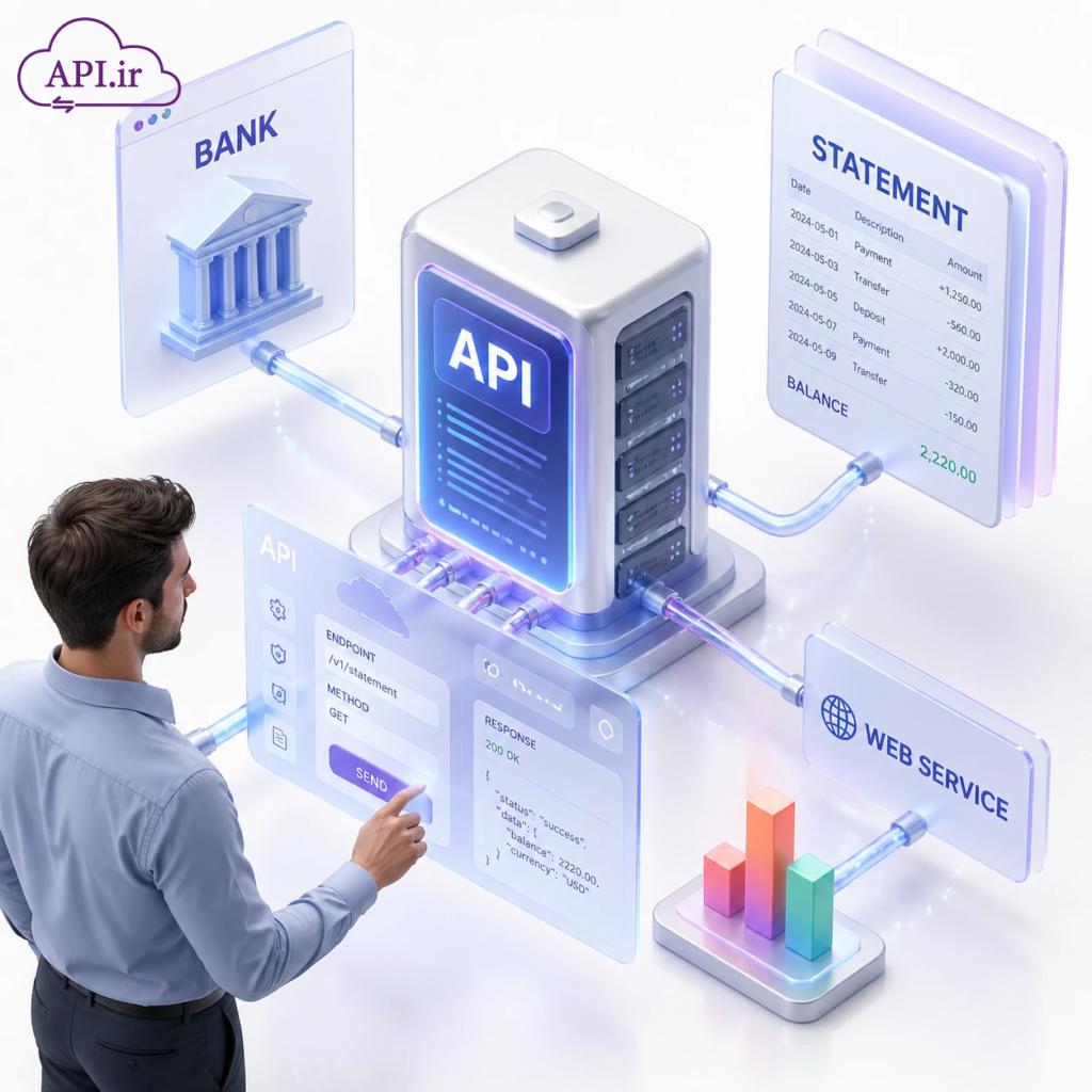 وب‌سرویس و API استعلام صورت‌حساب بانکی