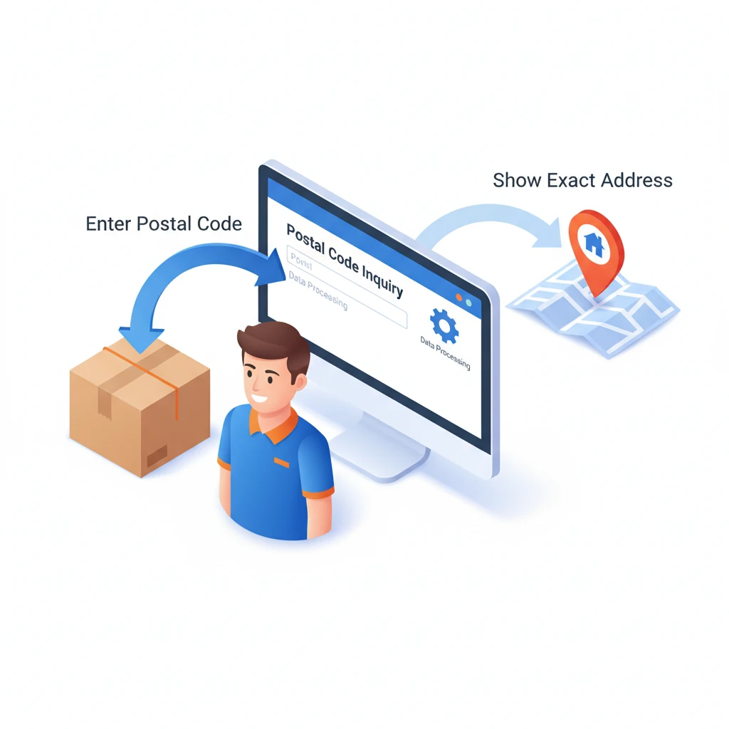 استعلام آدرس از روی کدپستی
