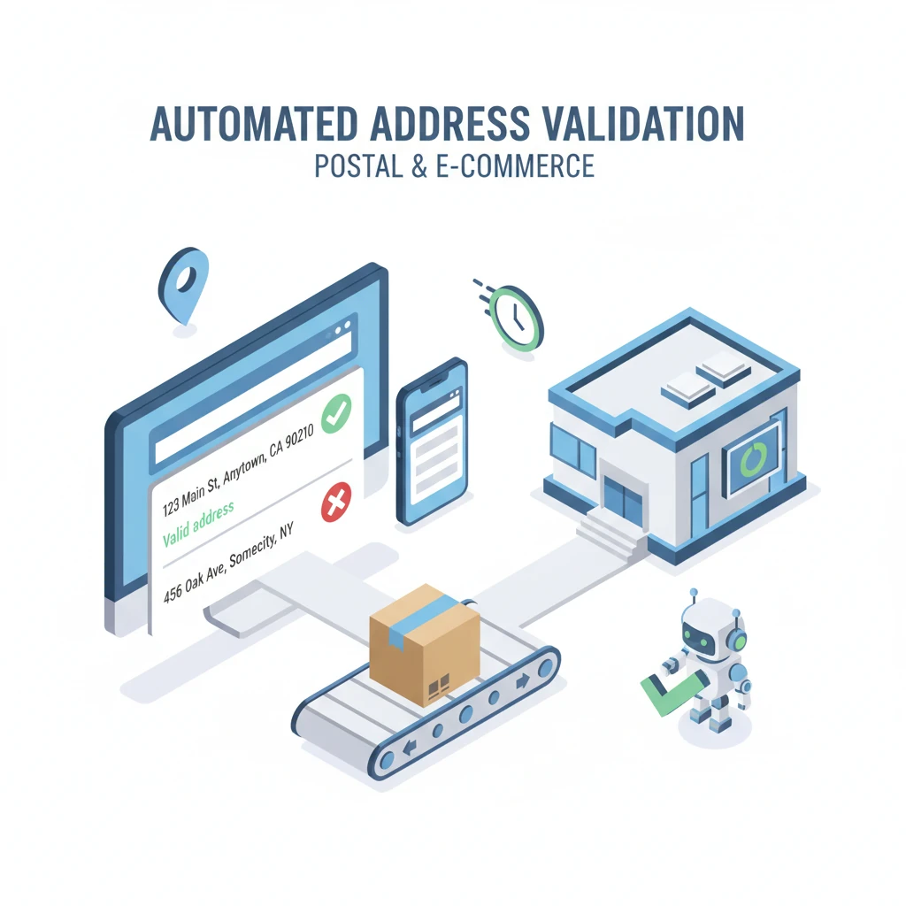 اعتبارسنجی خودکار آدرس کاربران