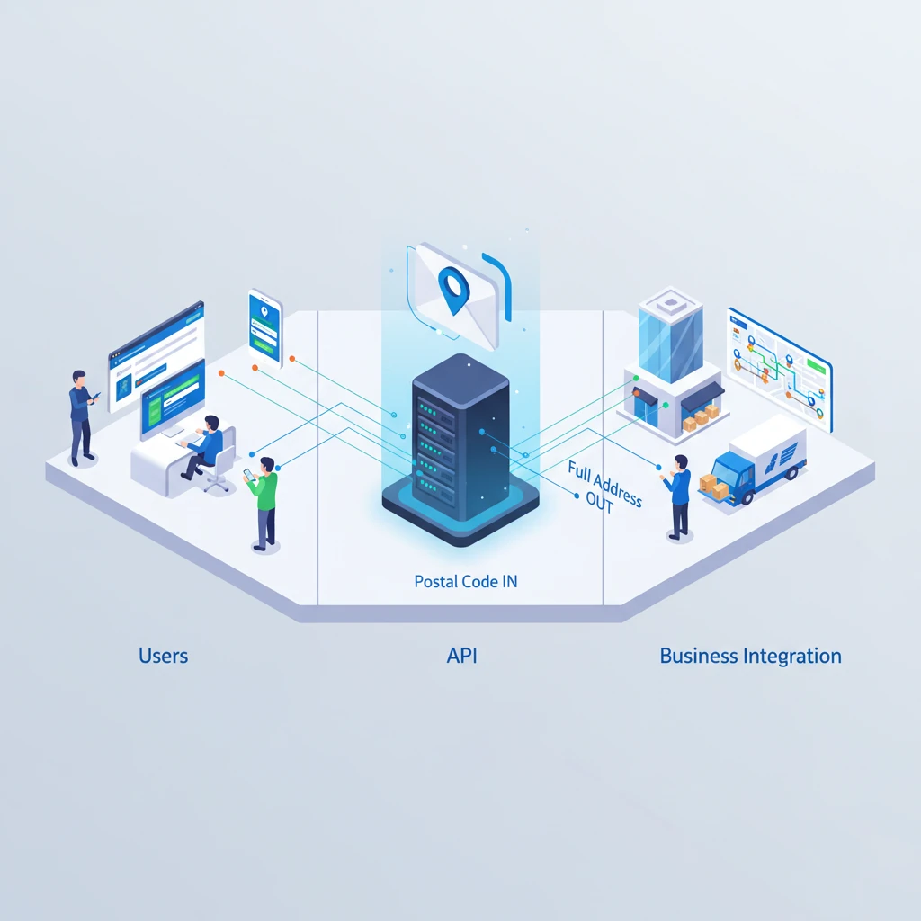 دریافت آدرس با کد پستی