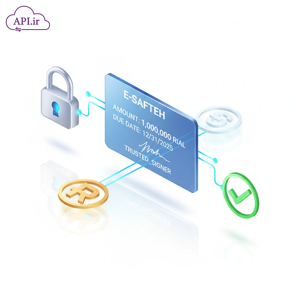 API استعلام و دریافت جزئیات سفته الکترونیکی