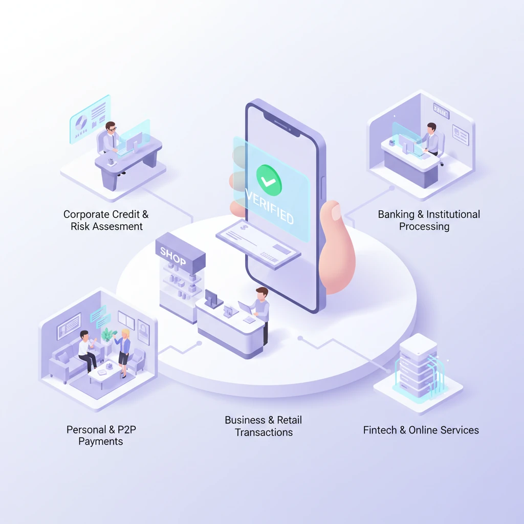 استعلام وضعیت و اعتبار چک از تصویر