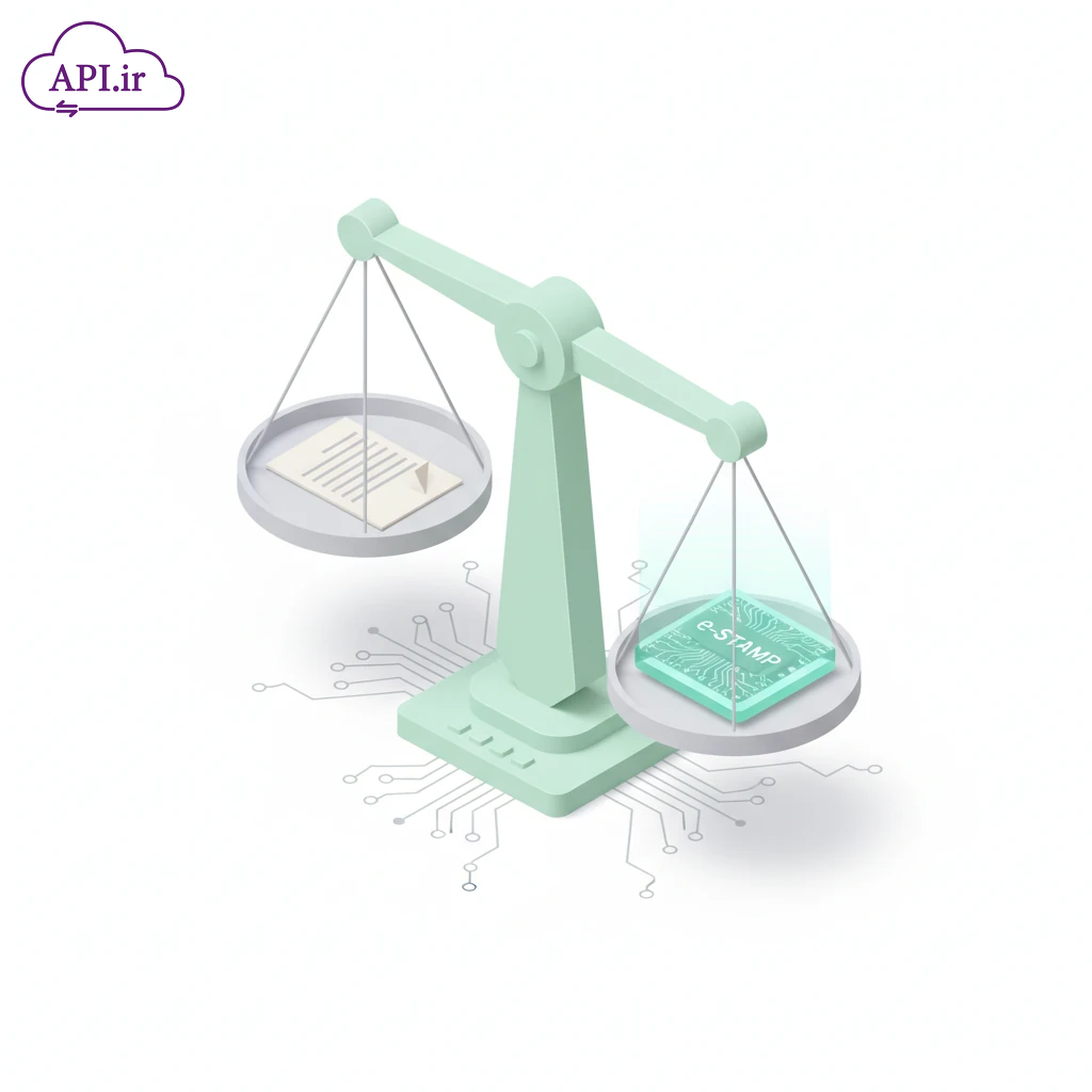 تمبر الکترونیکی در اسناد تجاری