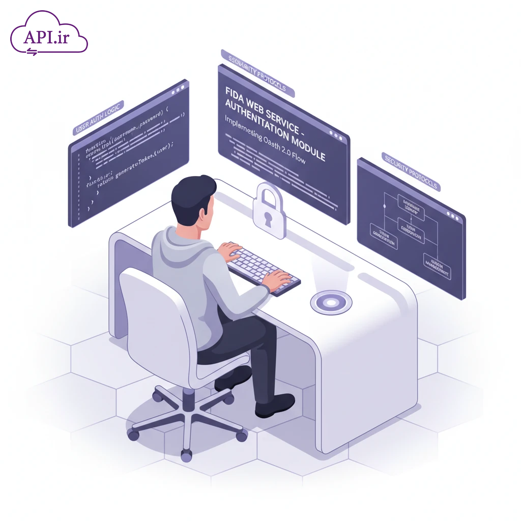 راهنمای اتصال به API وب‌سرویس فیدا