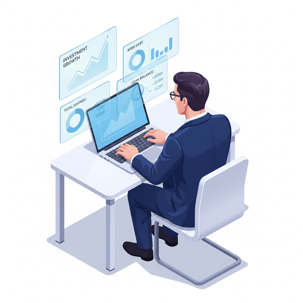 مشاهده سوابق بانکی و بدهی‌ها