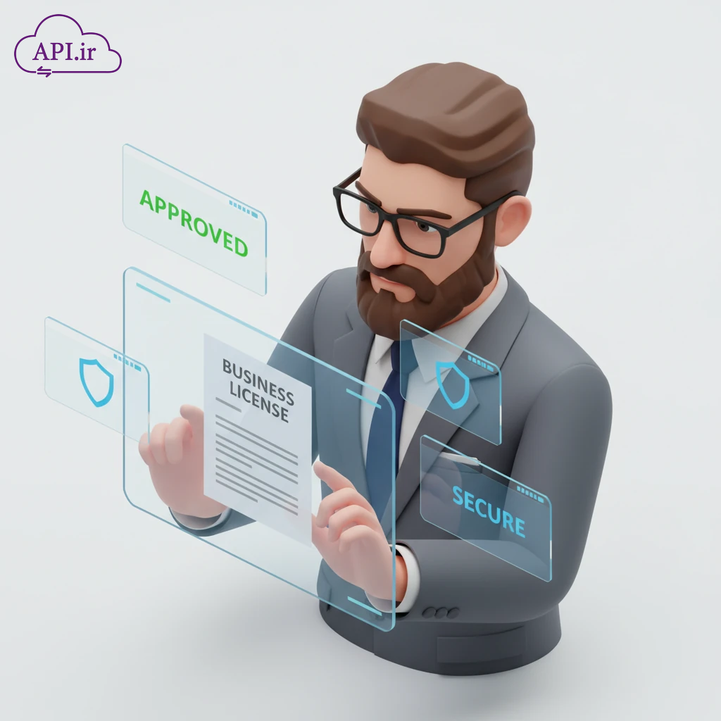 وب سرویس دریافت اطلاعات جواز کسب